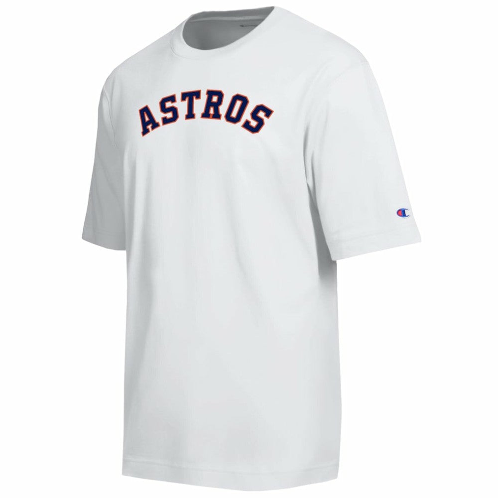 Houston Astros Champion All Star Arched Chenille Wordmark T-Shirt White