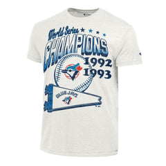 Toronto Blue Jays Champion Winning Tradition Cooperstown Tri-Blend T-Shirt White