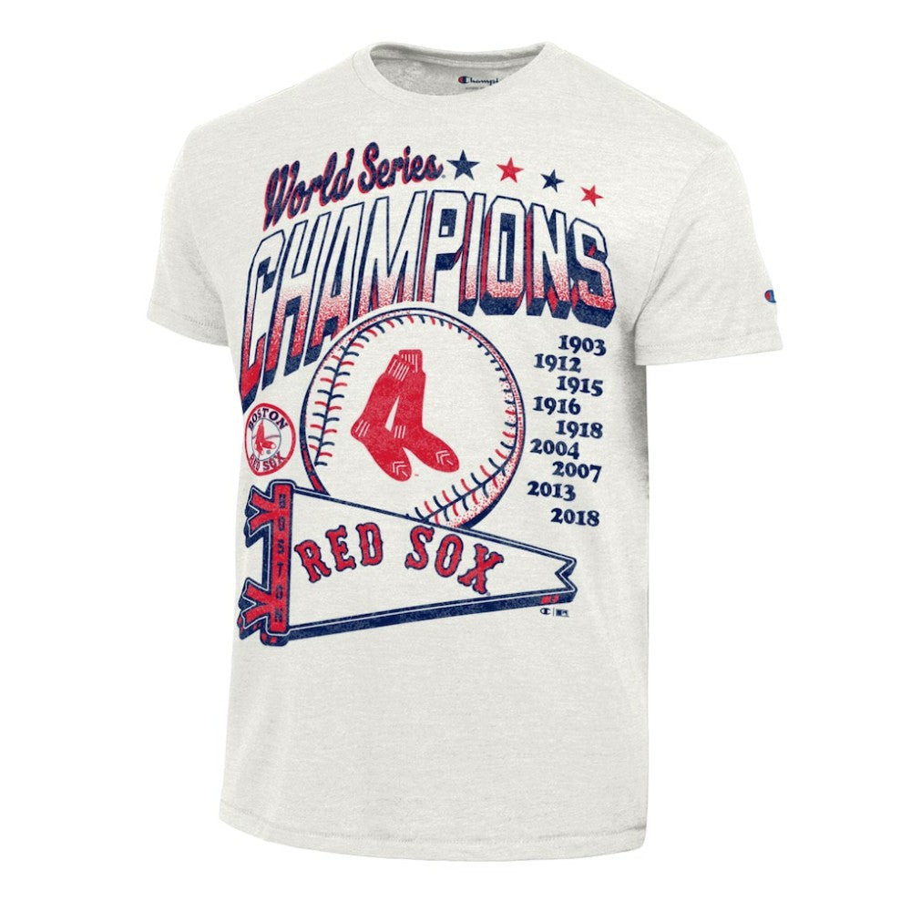 Boston Red Sox Champion Winning Tradition Cooperstown Tri-Blend T-Shirt White