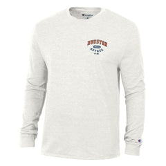 Houston Astros Champion Cooperstown Winning Tradition Tri-Blend Long Sleeve T-Shirt White