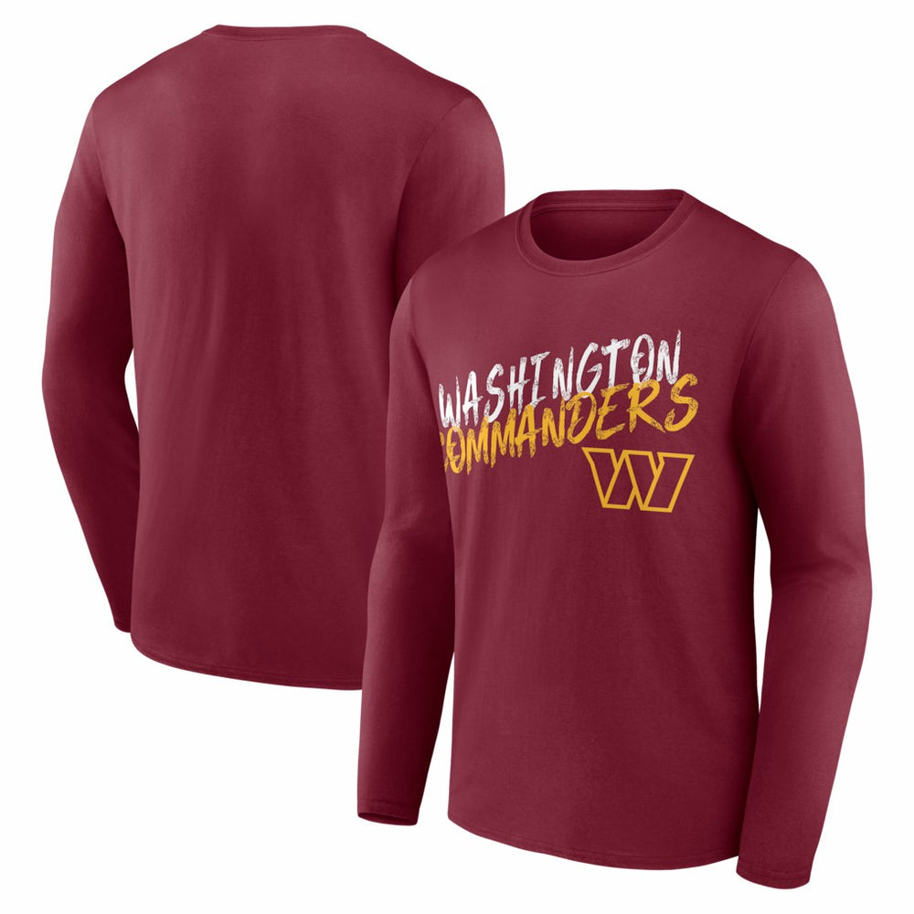 Washington Commanders Hustle Long Sleeve T-Shirt - Burgundy online