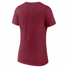 Washington Commanders Women's Hustle V-Neck T-Shirt - Burgundy online