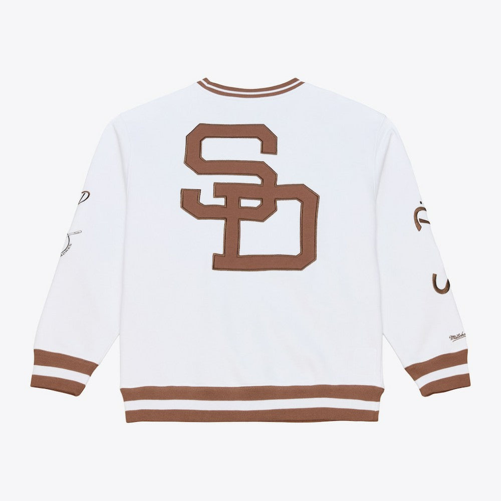 San Diego Padres Arctic Fleece Sweatshirt White