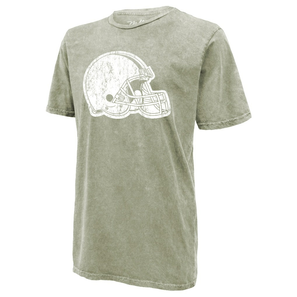 Shedeur Sanders Cleveland Browns Majestic Threads Mineral Wash Name & Number T-Shirt - Moss Green outlet