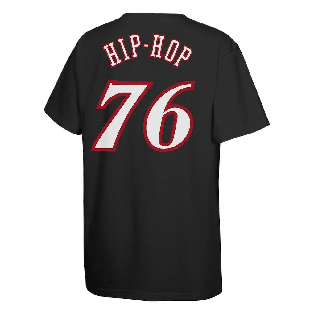 Philadelphia 76ers Youth Hip Hop T-Shirt - Black for sale