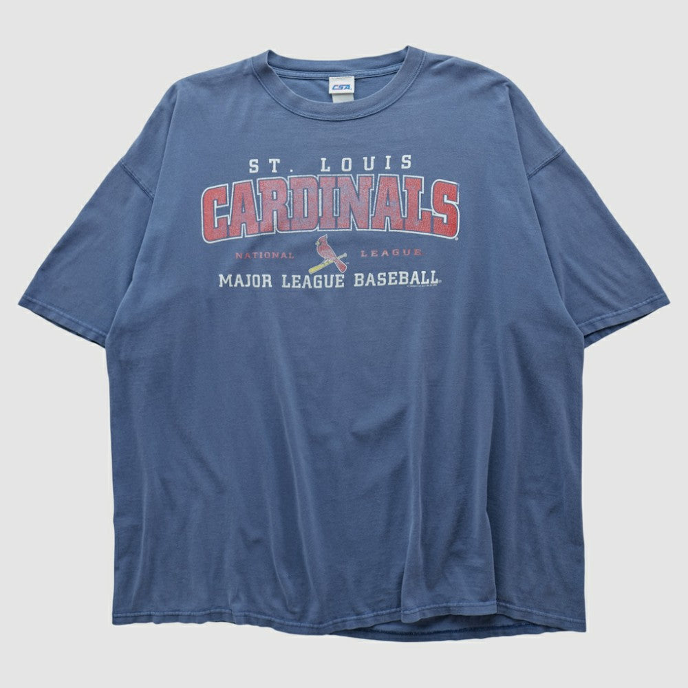 St. Louis Cardinals CSA 2000s T-shirt Blue Vintage