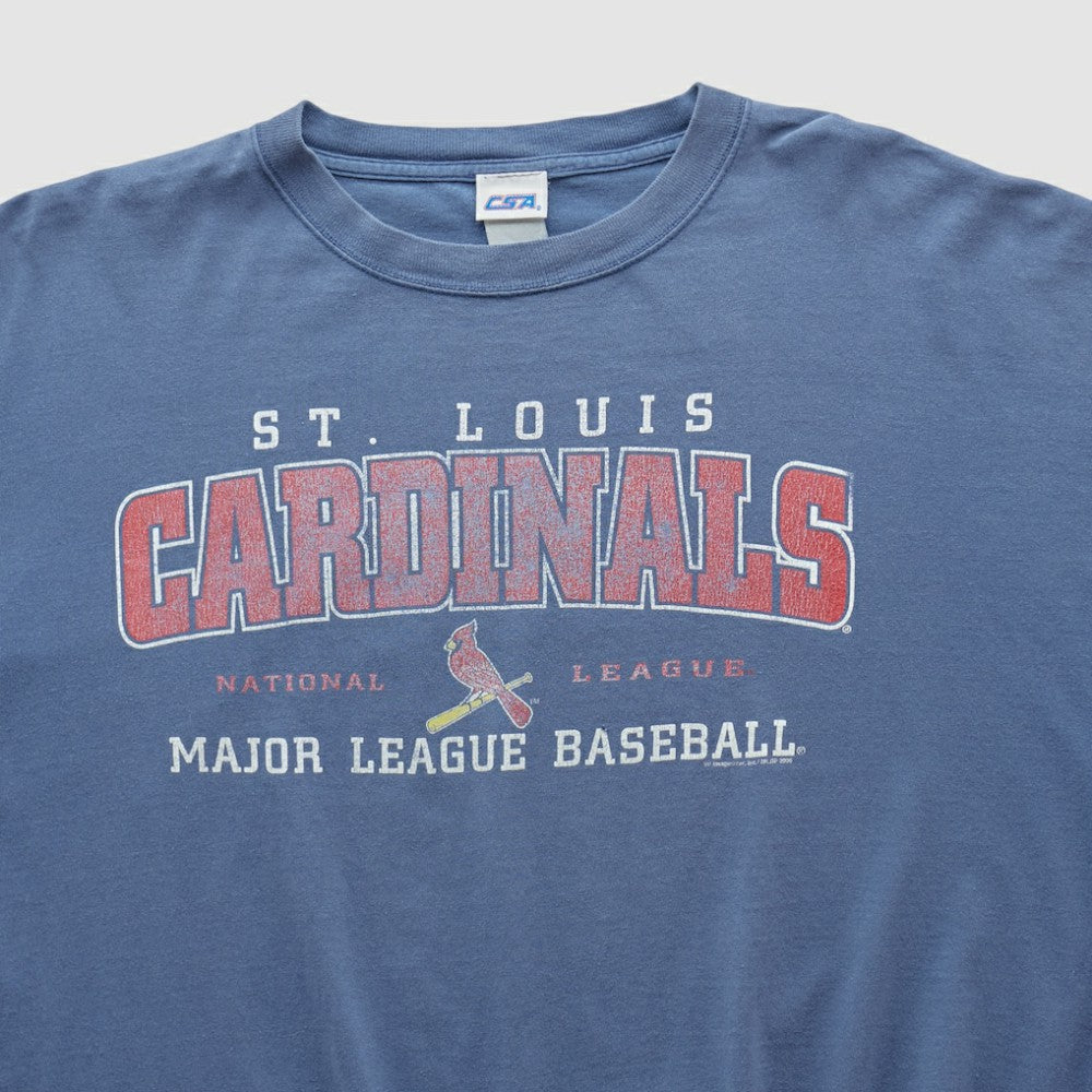 St. Louis Cardinals CSA 2000s T-shirt Blue Vintage