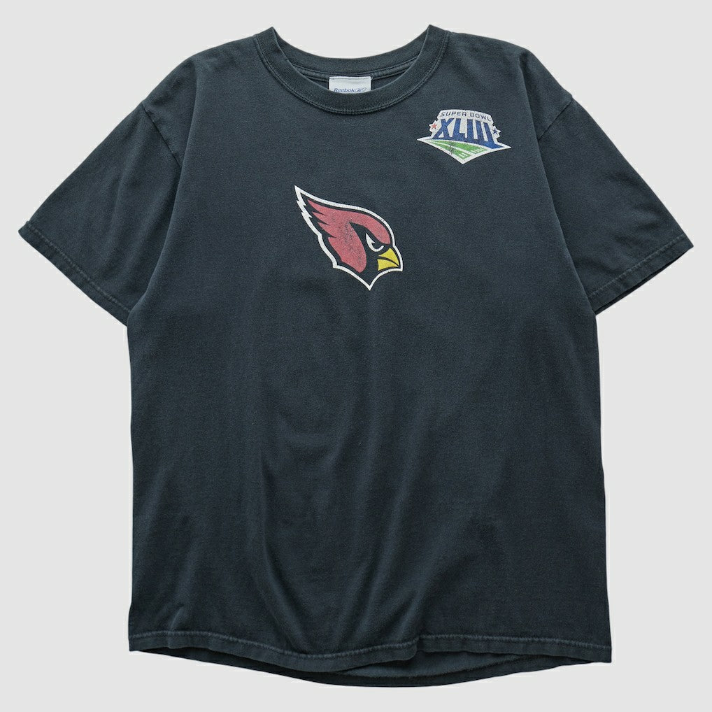 Arizona Cardinals Reebok 2009 T-shirt - Black Vintage sale