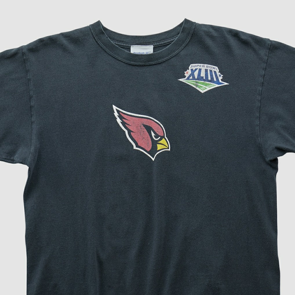 Arizona Cardinals Reebok 2009 T-shirt - Black Vintage sale