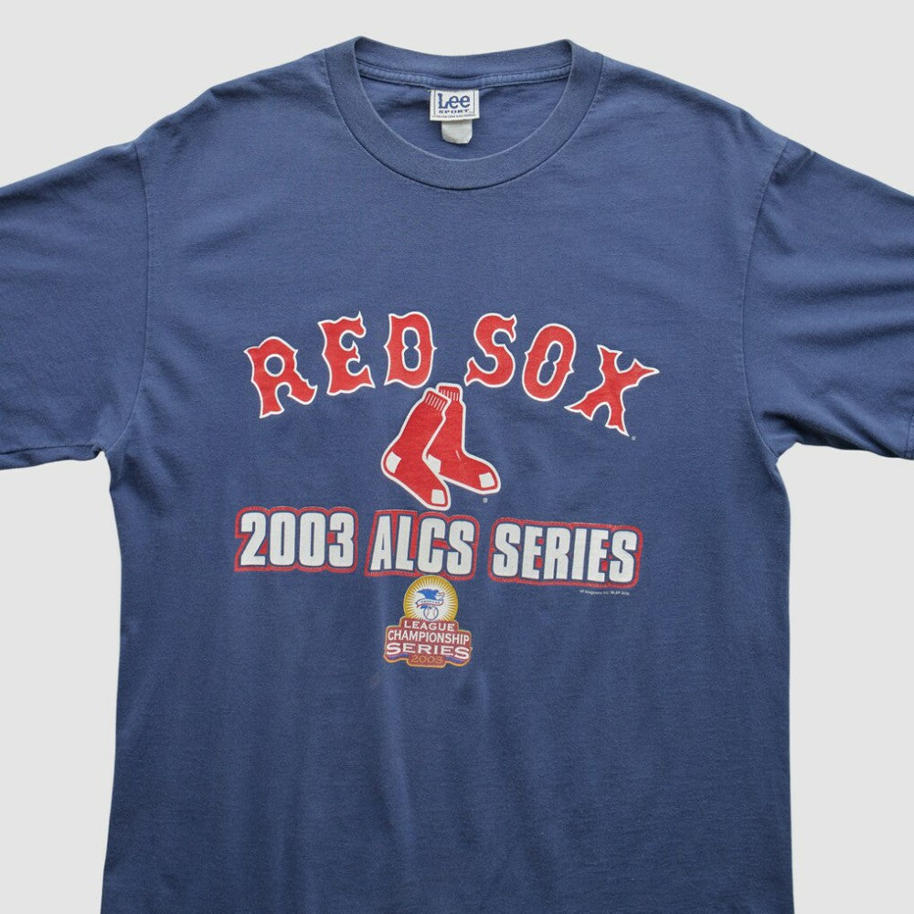 Boston Red Sox Lee Apparel 2003 T-shirt Navy Vintage