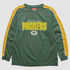 Green Bay Packers NFL 2000s Pullover Sweatshirt - Green Vintage on sale