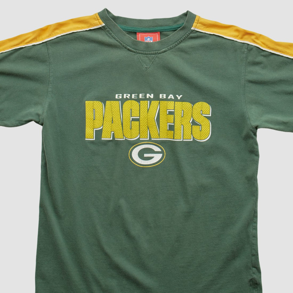 Green Bay Packers NFL 2000s Pullover Sweatshirt - Green Vintage on sale