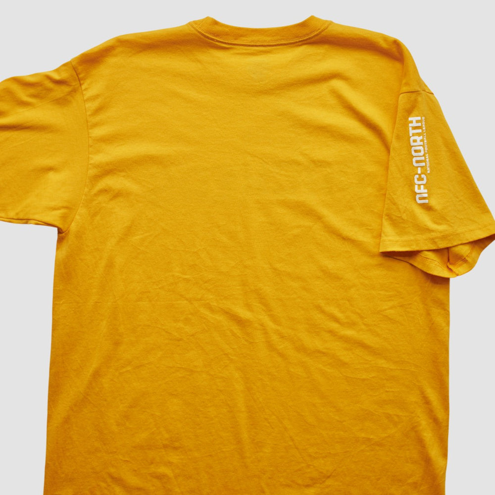 Green Bay Packers Reebok 2000s T-shirt - Yellow Vintage sale