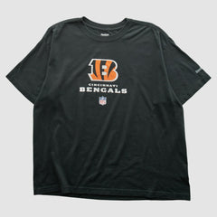 Cincinnati Bengals Reebok 2000s T-shirt - Black Vintage on sale