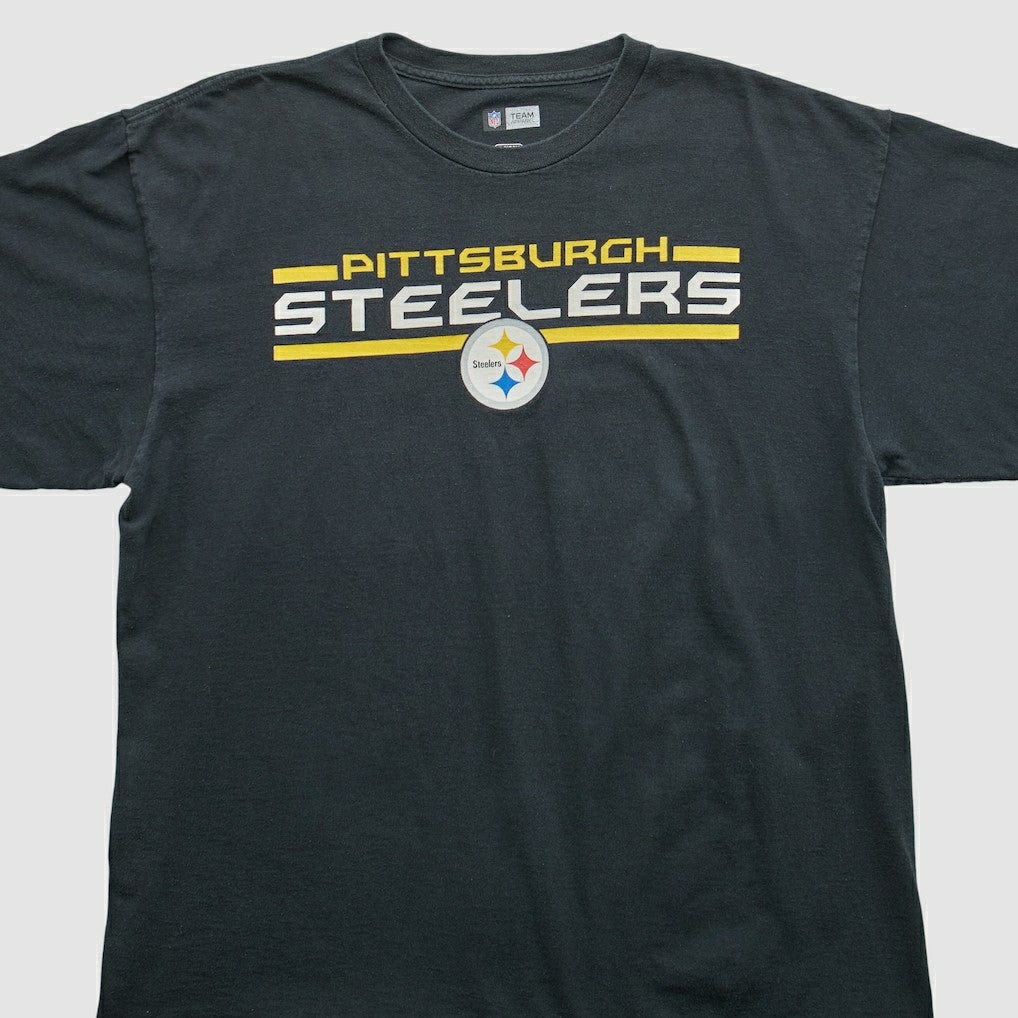 Pittsburgh Steelers NFL 2000s T-shirt - Black Vintage for sale