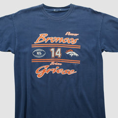Denver Broncos 2000s T-shirt - Navy Vintage discount