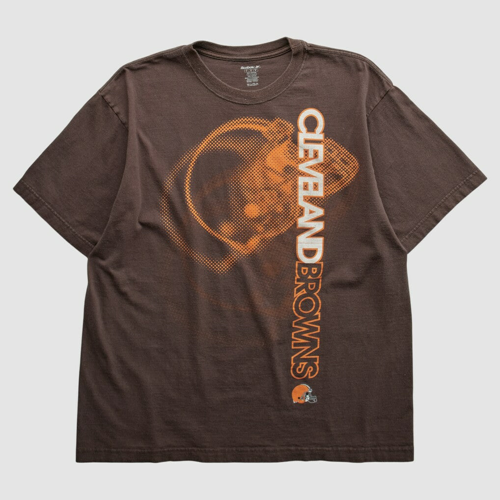 Cleveland Browns Reebok 2010s T-shirt - Brown Vintage for sale