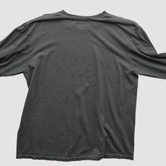 New York Giants Reebok 2008 Long Sleeve T-shirt - Charcoal Vintage cheap