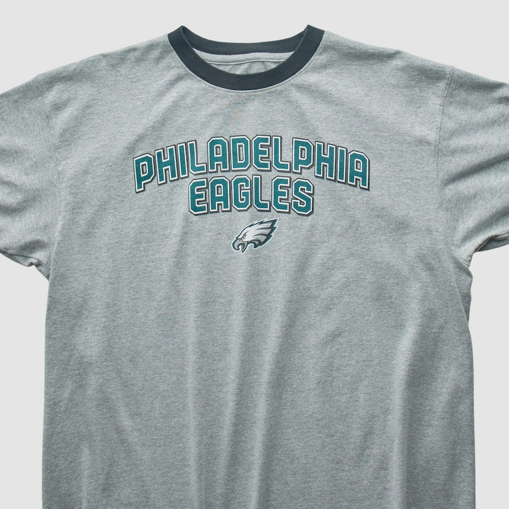 Philadelphia Eagles Reebok 2000s T-shirt - Heather Gray Vintage on sale