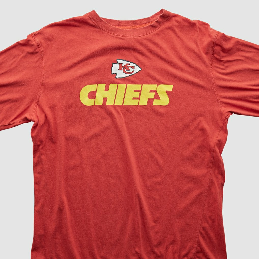 Kansas City Chiefs NFL 2000s Long Sleeve T-shirt - Red Vintage online