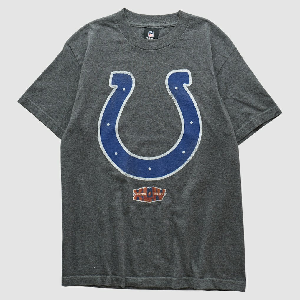 Indianapolis Colts NFL 2010s T-shirt - Dark Heather Gray Vintage on sale