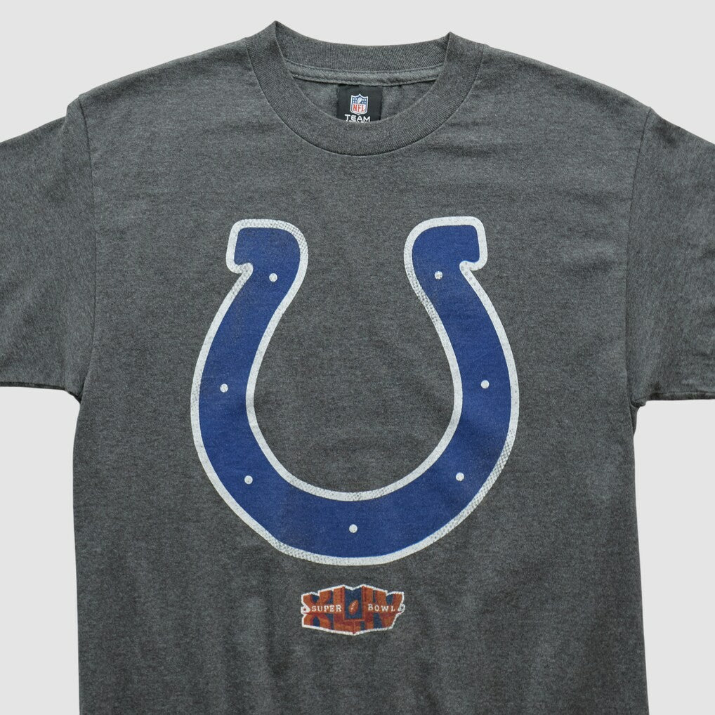 Indianapolis Colts NFL 2010s T-shirt - Dark Heather Gray Vintage on sale