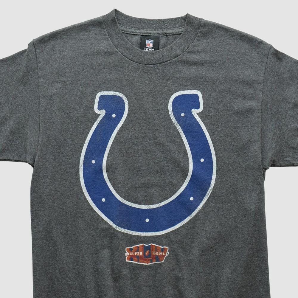 Indianapolis Colts NFL 2010s T-shirt - Dark Heather Gray Vintage on sale