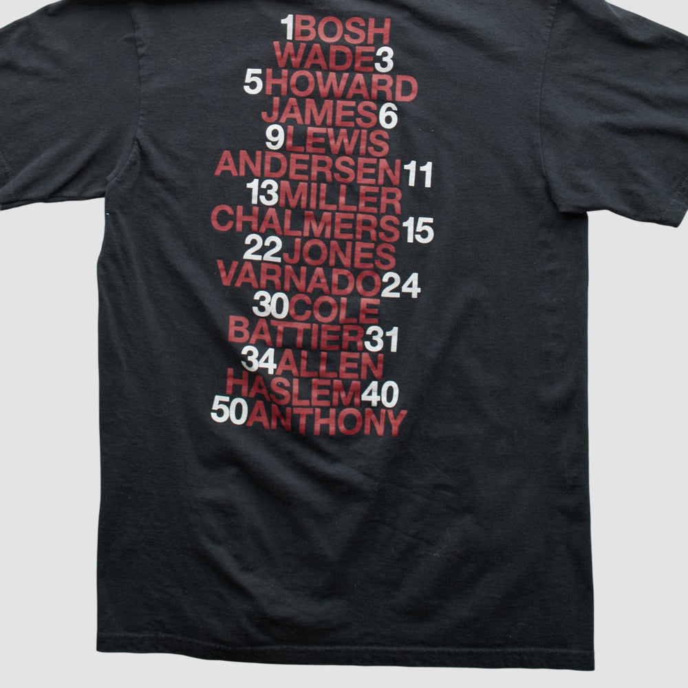 Miami Heat 2013 T-shirt - Black Vintage outlet