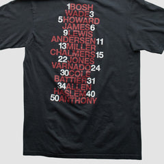 Miami Heat 2013 T-shirt - Black Vintage outlet