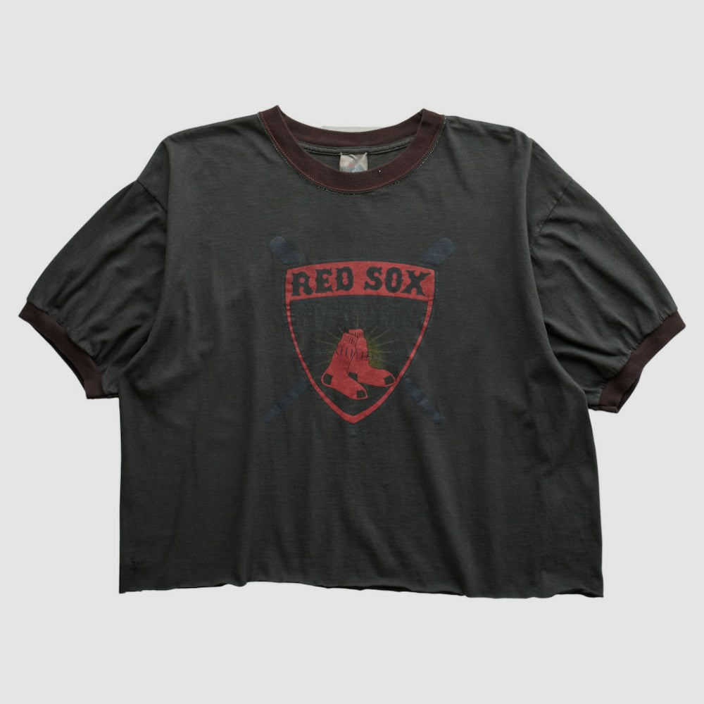 Boston Red Sox Majestic 2000s T-shirt Charcoal Vintage