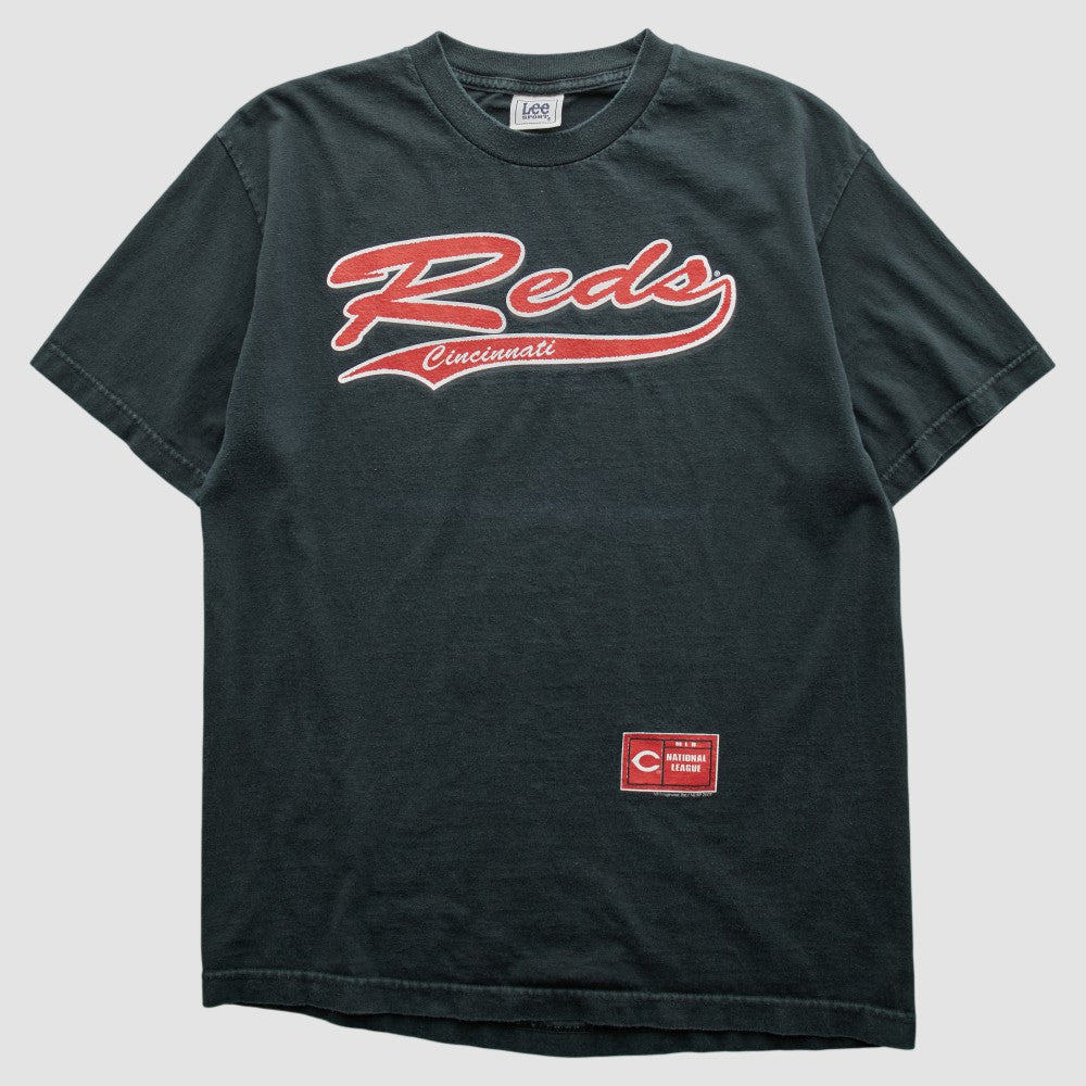 Cincinnati Reds Lee Apparel 2000s T-shirt Charcoal Vintage