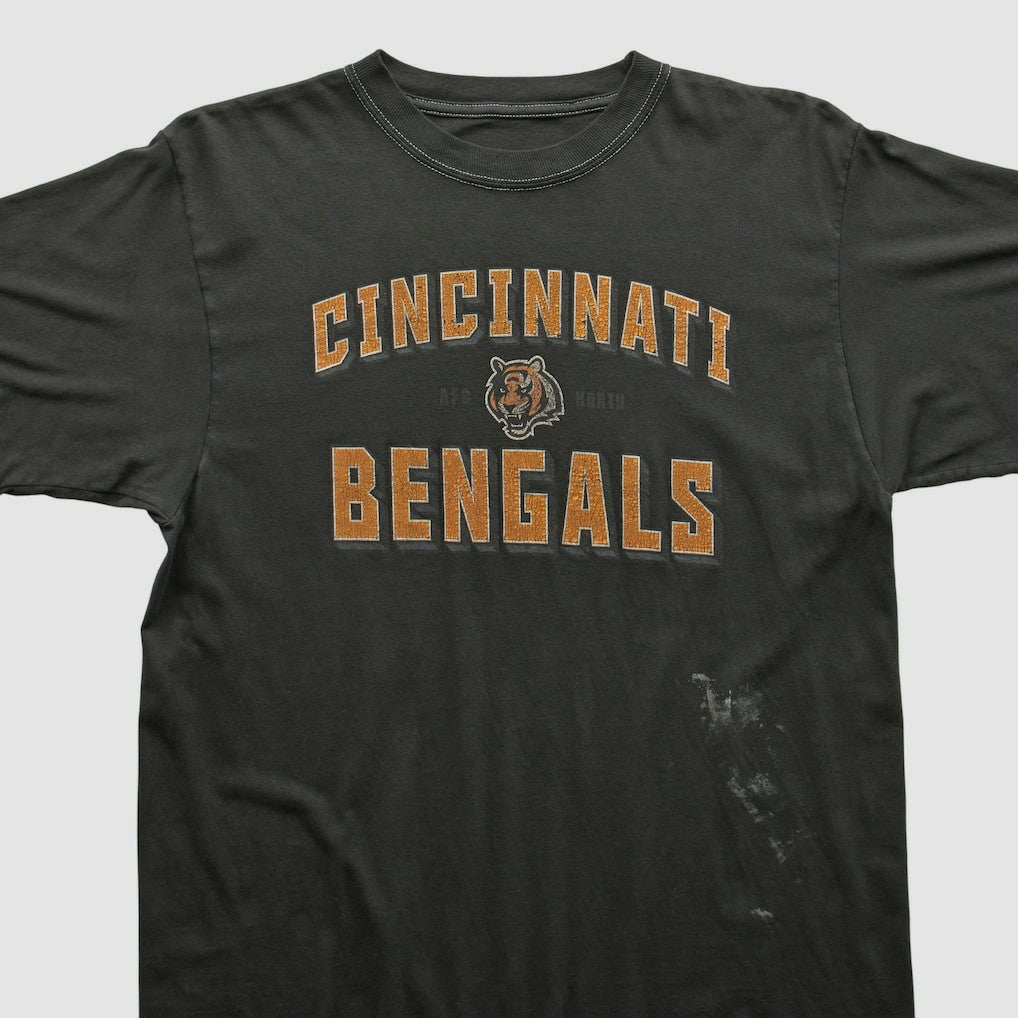 Cincinnati Bengals 2000s T-shirt - Black Vintage discount