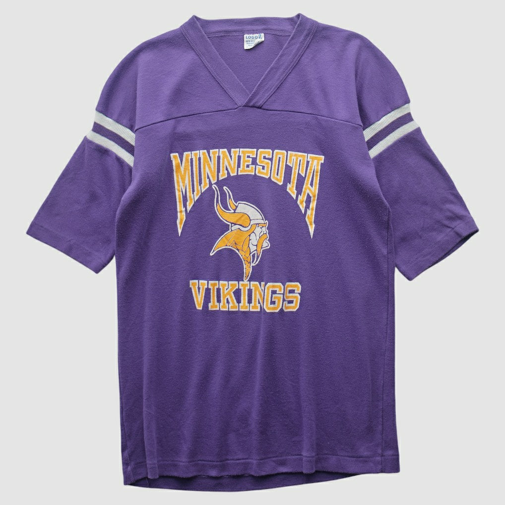 Minnesota Vikings Logo 7 90s T-shirt - Purple Vintage cheap