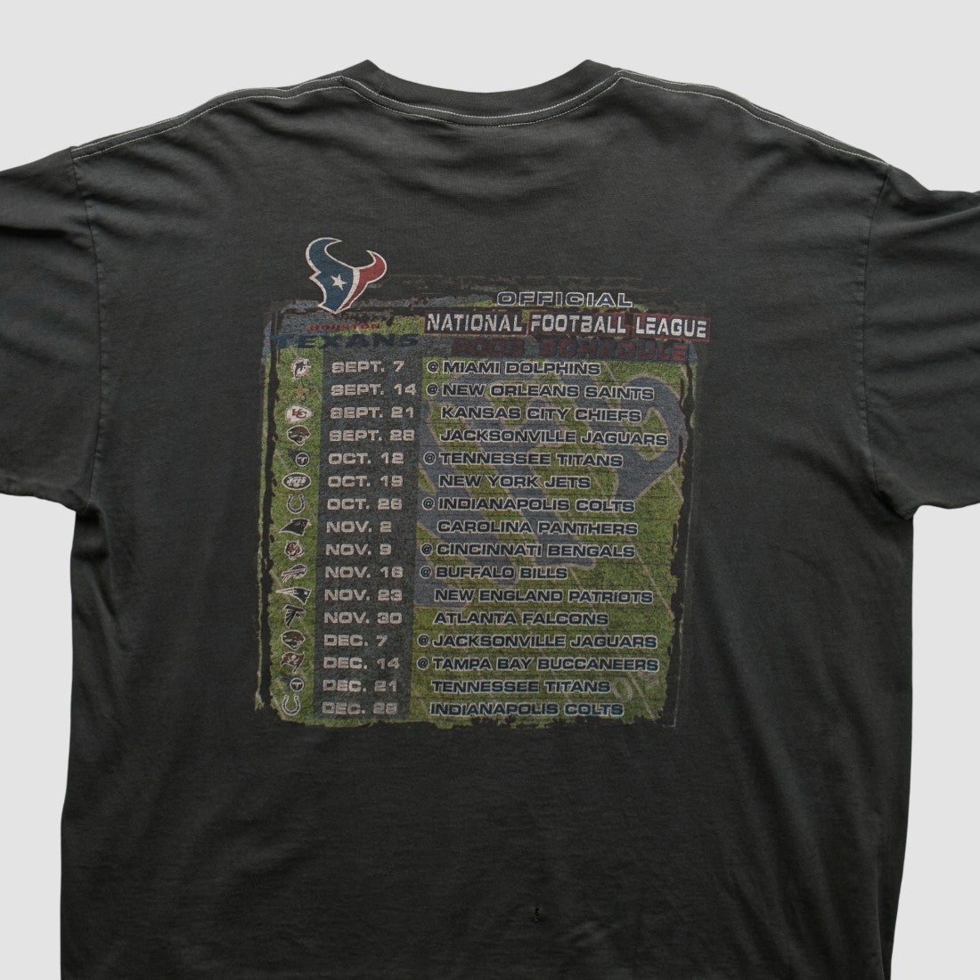 Houston Texans NFL 2000s T-shirt - Charcoal Vintage cheap