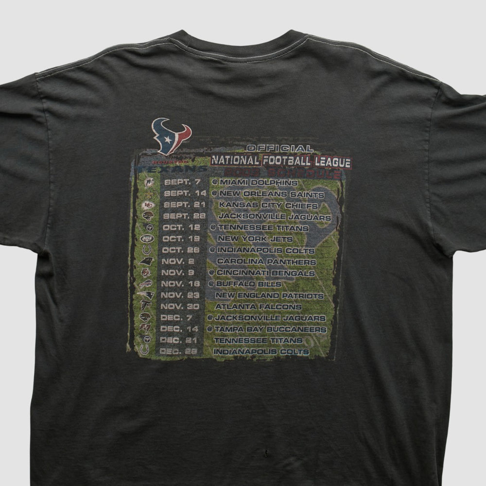 Houston Texans NFL 2000s T-shirt - Charcoal Vintage cheap