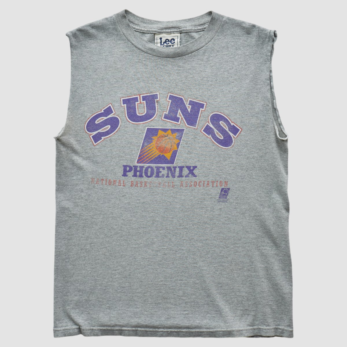 Phoenix Suns Lee Apparel 90s Tank - Heather Gray Vintage cheap