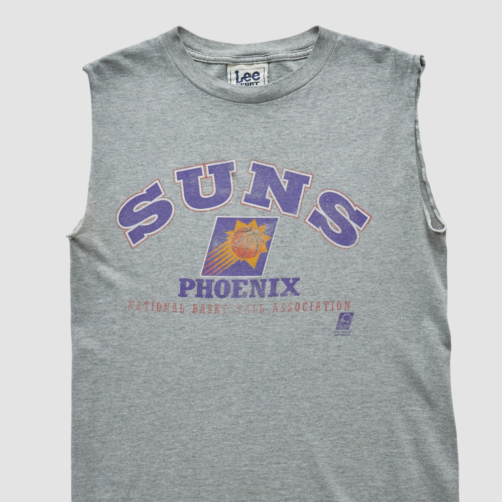 Phoenix Suns Lee Apparel 90s Tank - Heather Gray Vintage cheap