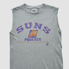 Phoenix Suns Lee Apparel 90s Tank - Heather Gray Vintage cheap