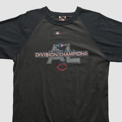 Minnesota Twins Alstyle Apparel 2006 T-shirt Charcoal Vintage