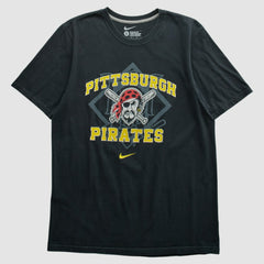 Pittsburgh Pirates 2010s T-shirt Black Vintage