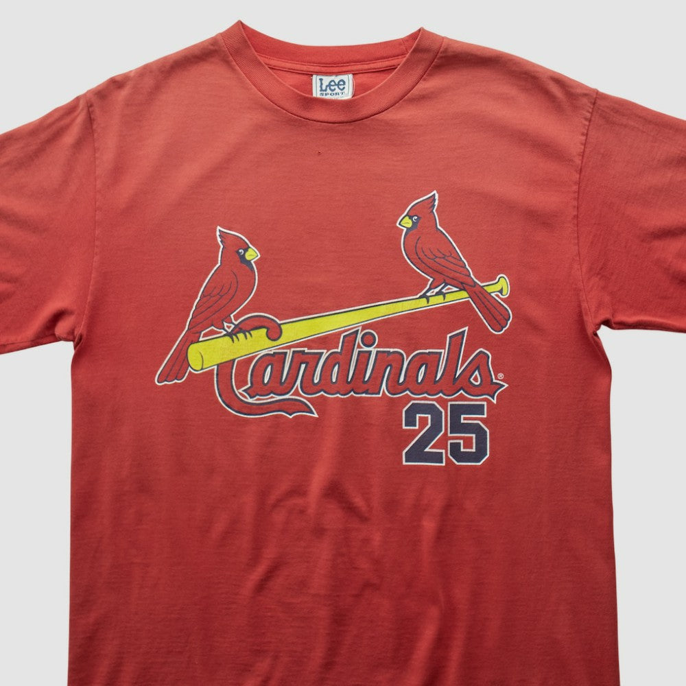 St. Louis Cardinals Lee Apparel 2001 T-shirt Red Vintage