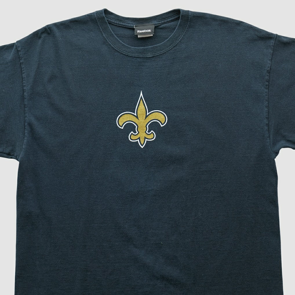New Orleans Saints Reebok 2000s T-shirt - Navy Vintage sale