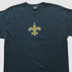 New Orleans Saints Reebok 2000s T-shirt - Navy Vintage sale
