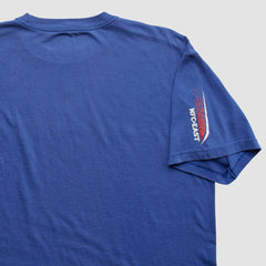 New York Giants Reebok 2000s T-shirt - Blue Vintage sale