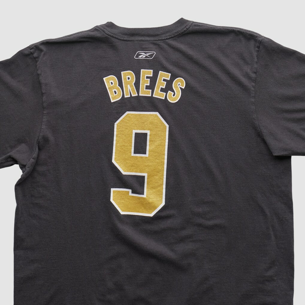 New Orleans Saints Reebok 2000s T-shirt - Black Vintage for sale
