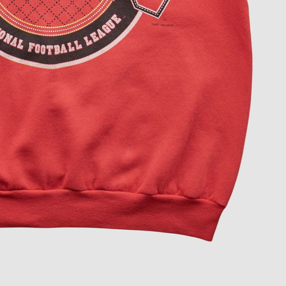 Kansas City Chiefs Hanes 90s Pullover Sweatshirt - Red Vintage sale