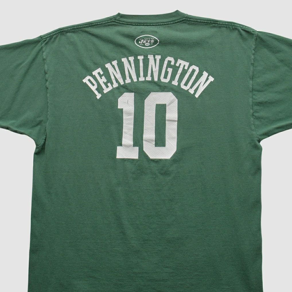 New York Jets Reebok 2000s T-shirt - Green Vintage for sale