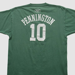 New York Jets Reebok 2000s T-shirt - Green Vintage for sale