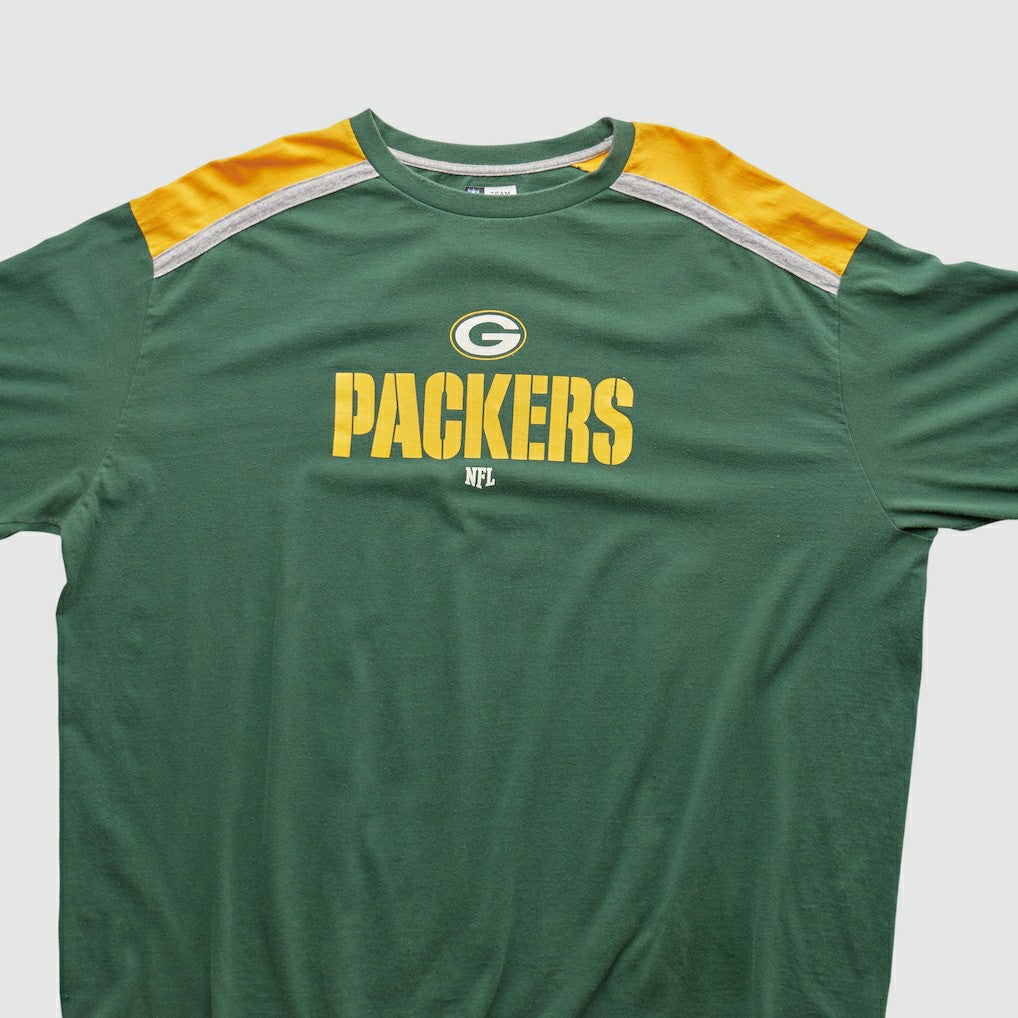 Green Bay Packers NFL 2000s Long Sleeve T-shirt - Green Vintage sale