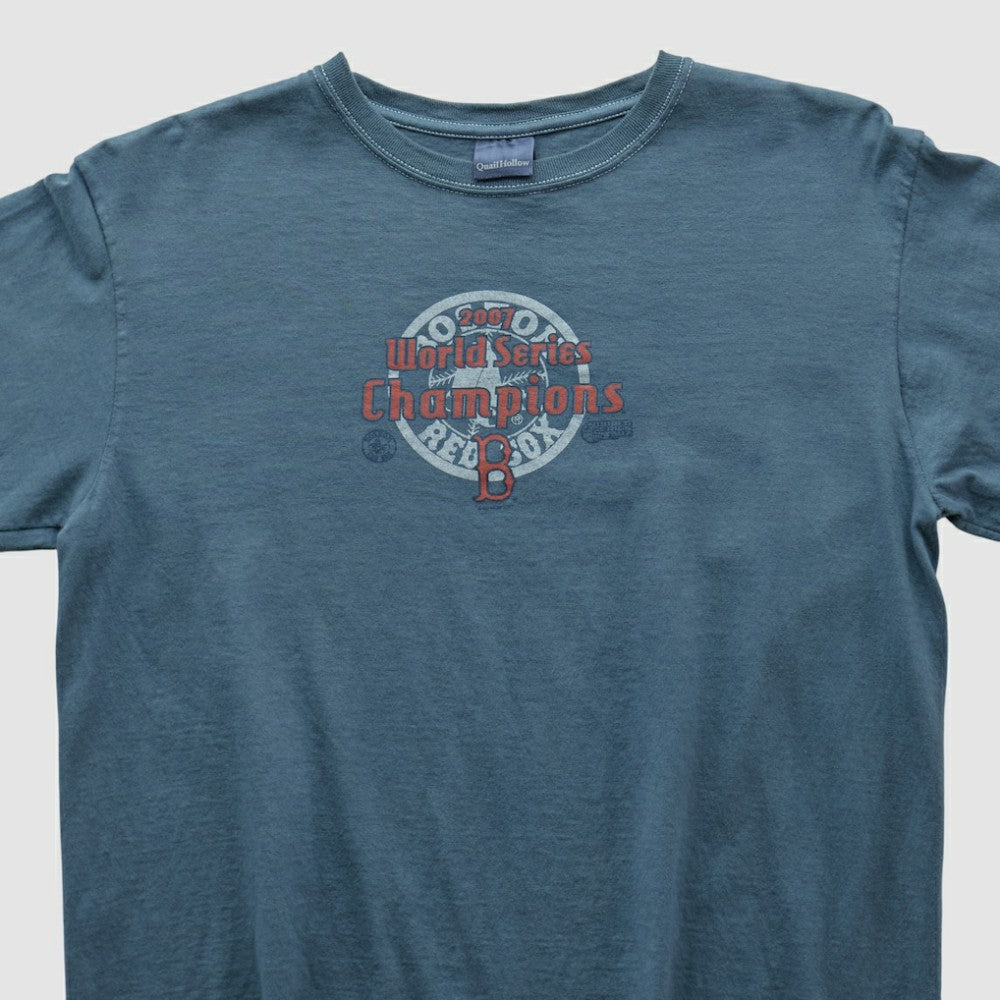 Boston Red Sox Quail Hollow 2000s Long Sleeve T-shirt Blue Vintage